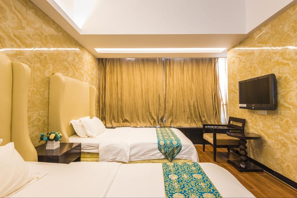 Grand Continental Apartment Guangzhou Buitenkant foto