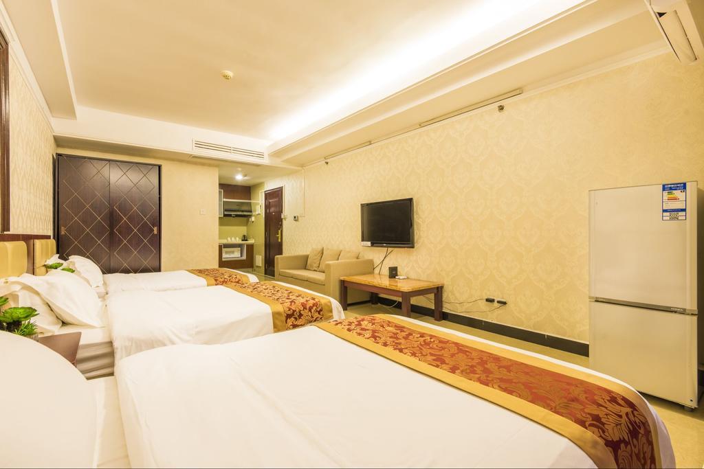 Grand Continental Apartment Guangzhou Buitenkant foto