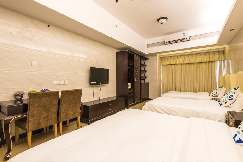 Grand Continental Apartment Guangzhou Buitenkant foto