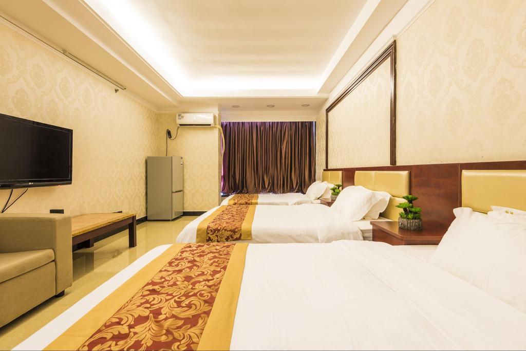 Grand Continental Apartment Guangzhou Buitenkant foto