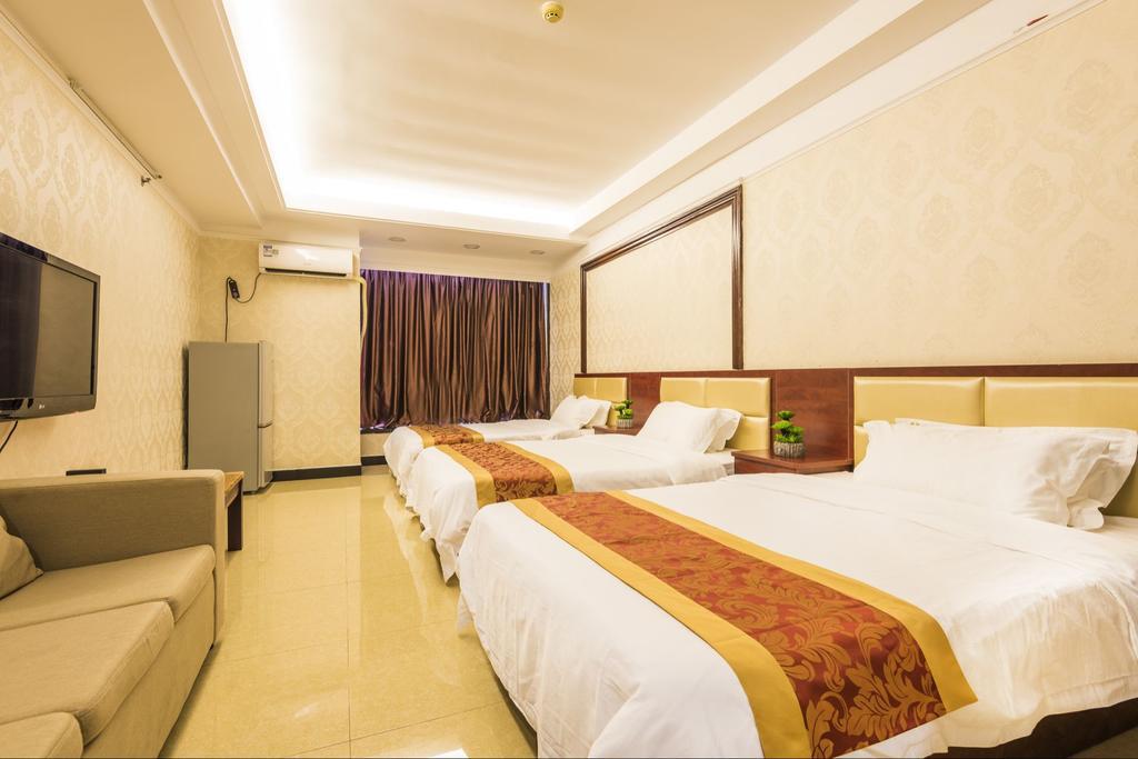 Grand Continental Apartment Guangzhou Buitenkant foto