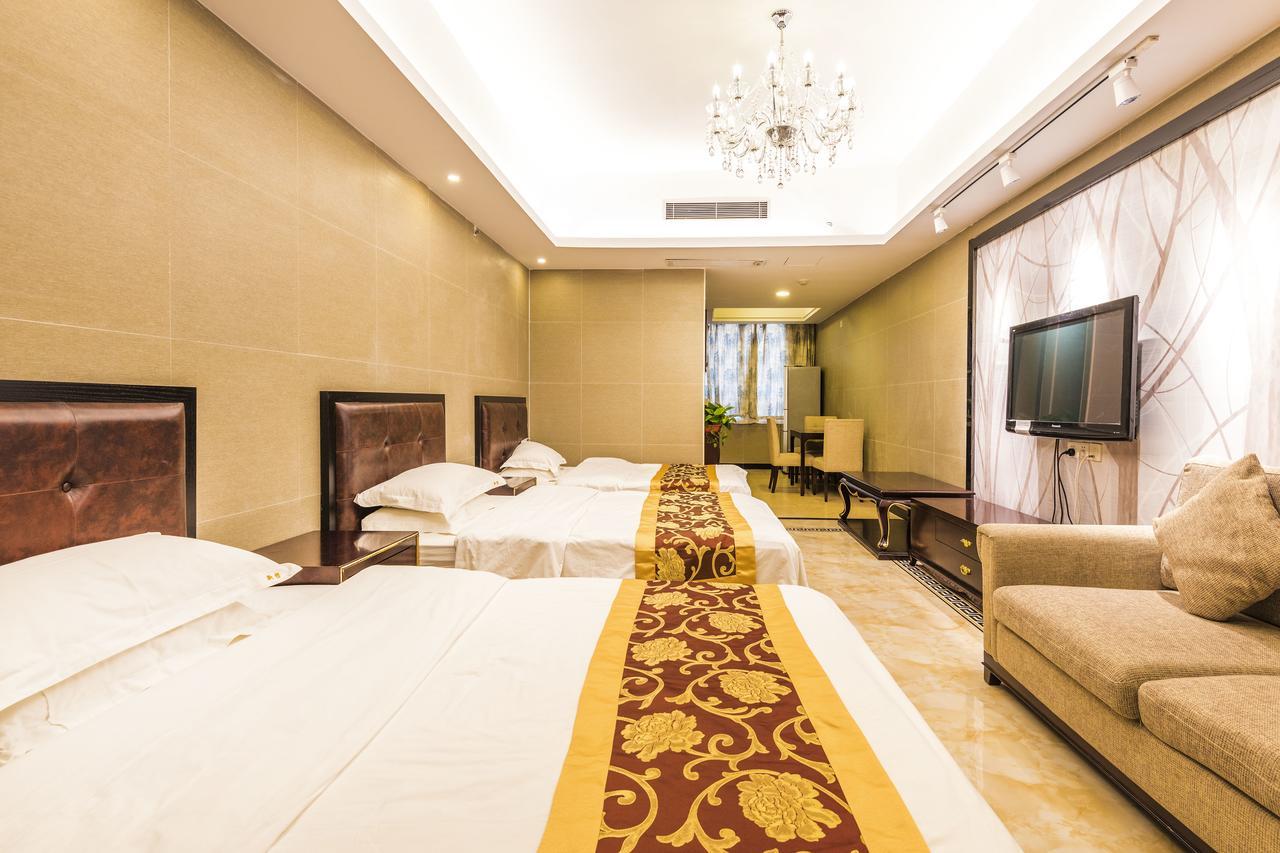 Grand Continental Apartment Guangzhou Buitenkant foto