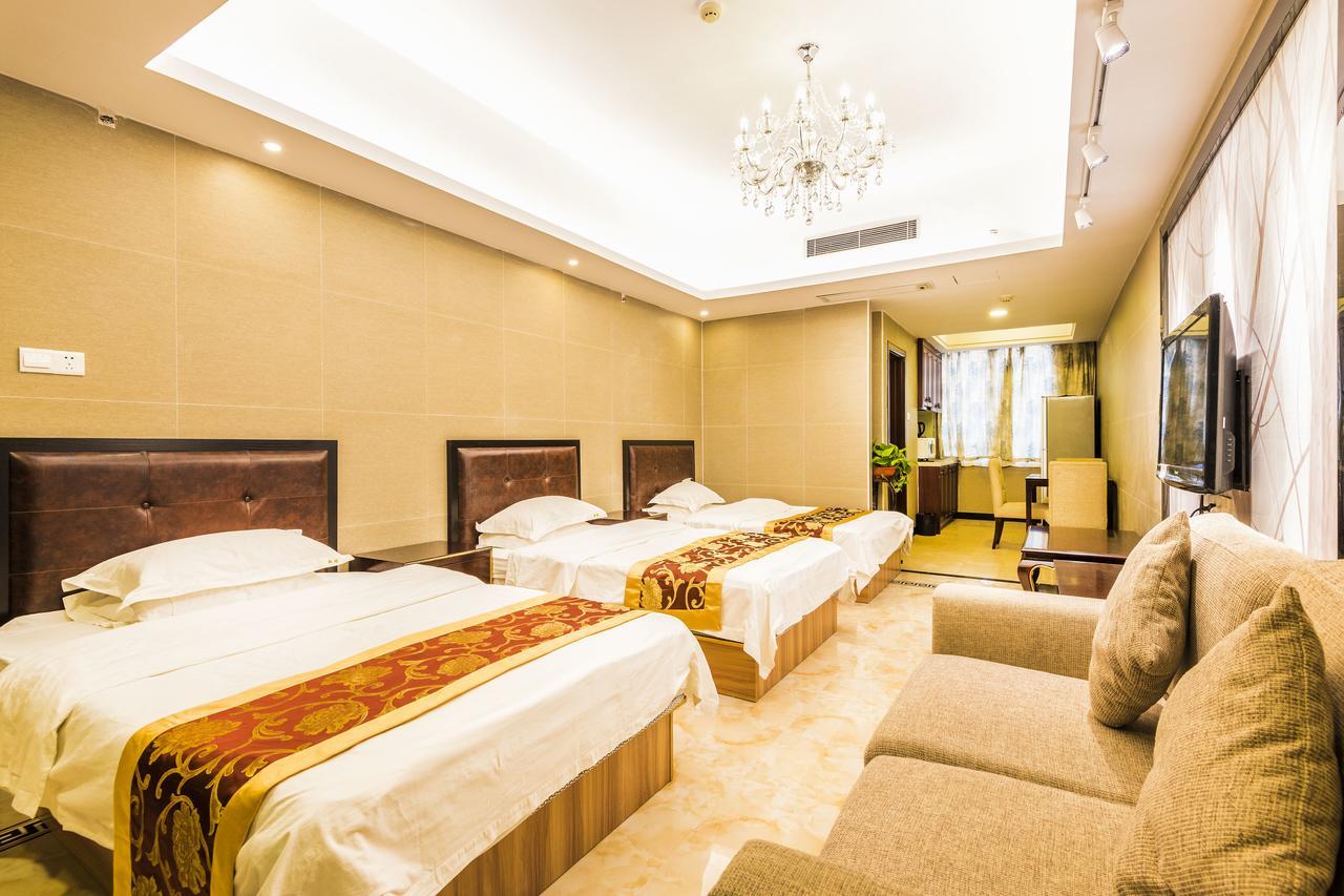 Grand Continental Apartment Guangzhou Buitenkant foto