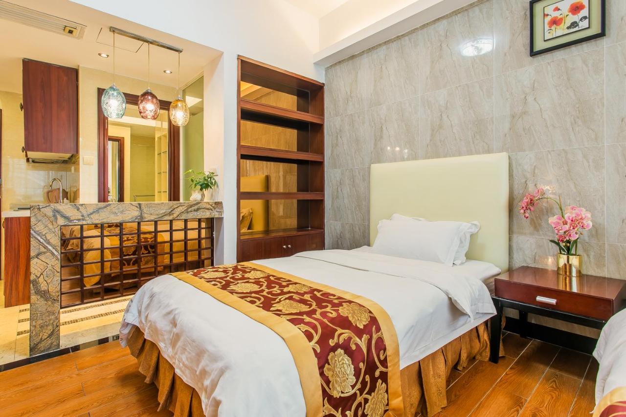 Grand Continental Apartment Guangzhou Buitenkant foto
