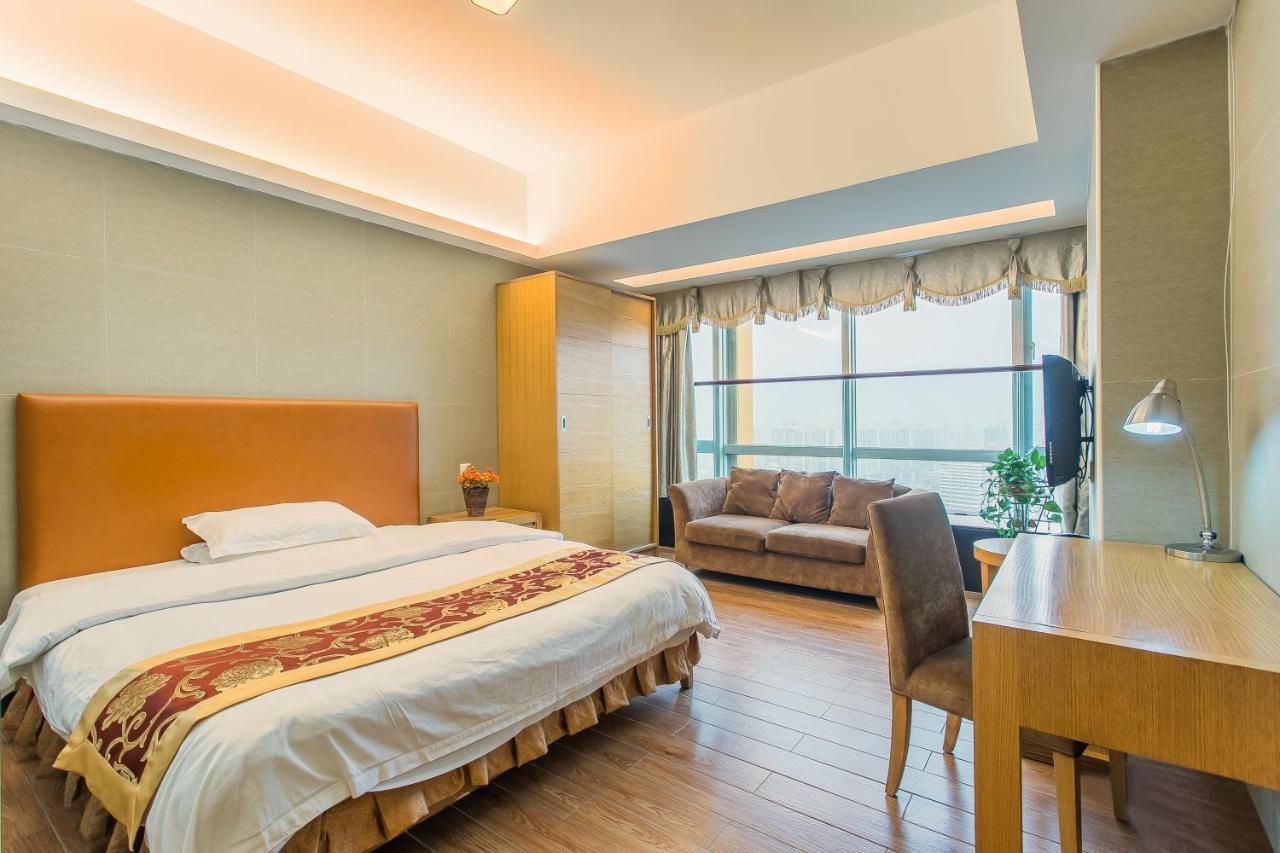Grand Continental Apartment Guangzhou Buitenkant foto