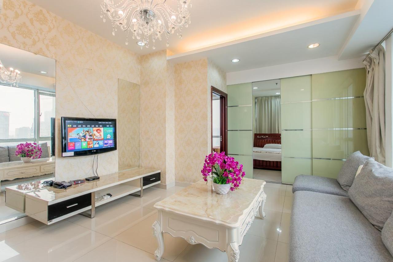 Grand Continental Apartment Guangzhou Buitenkant foto
