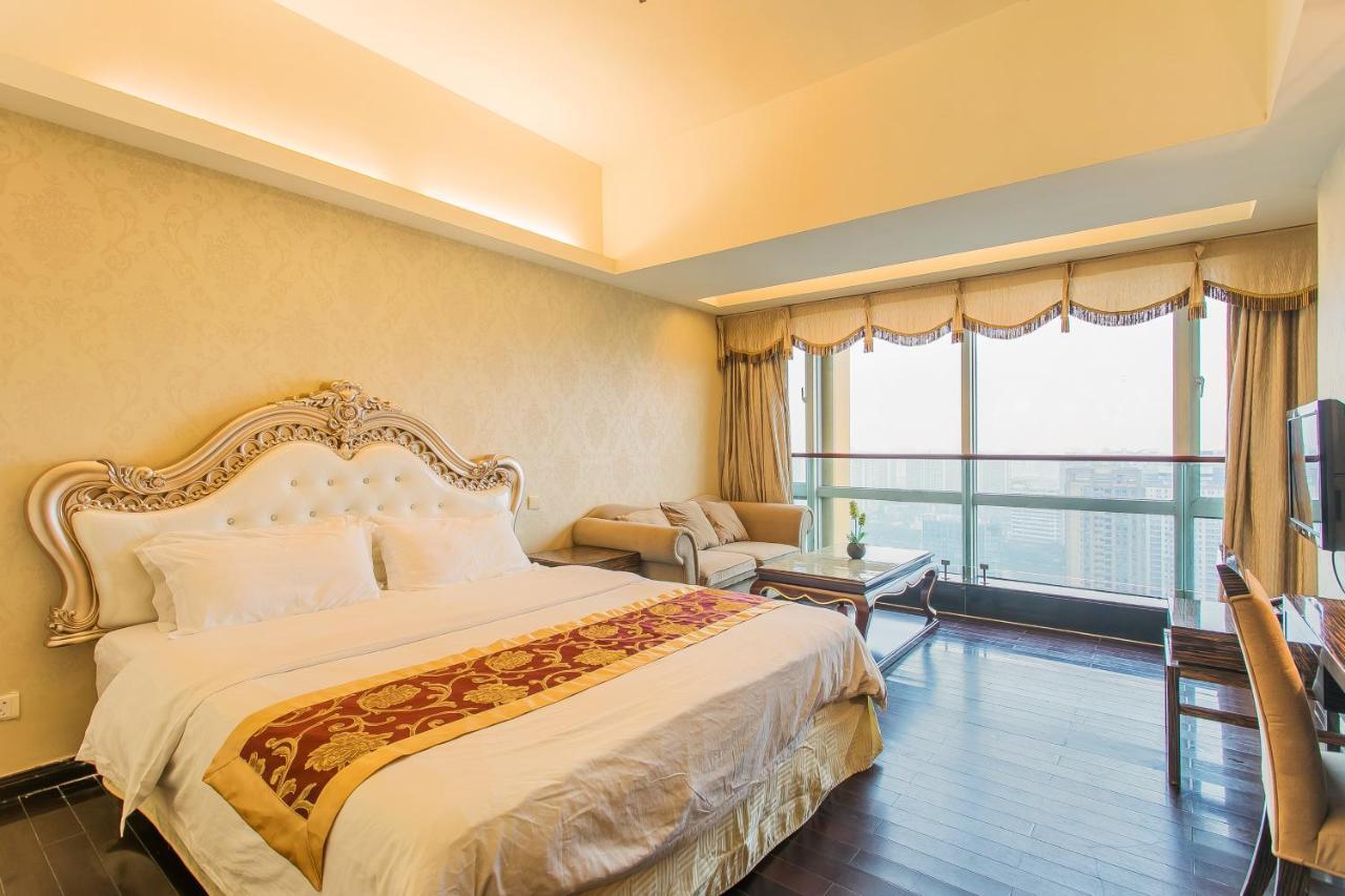 Grand Continental Apartment Guangzhou Buitenkant foto