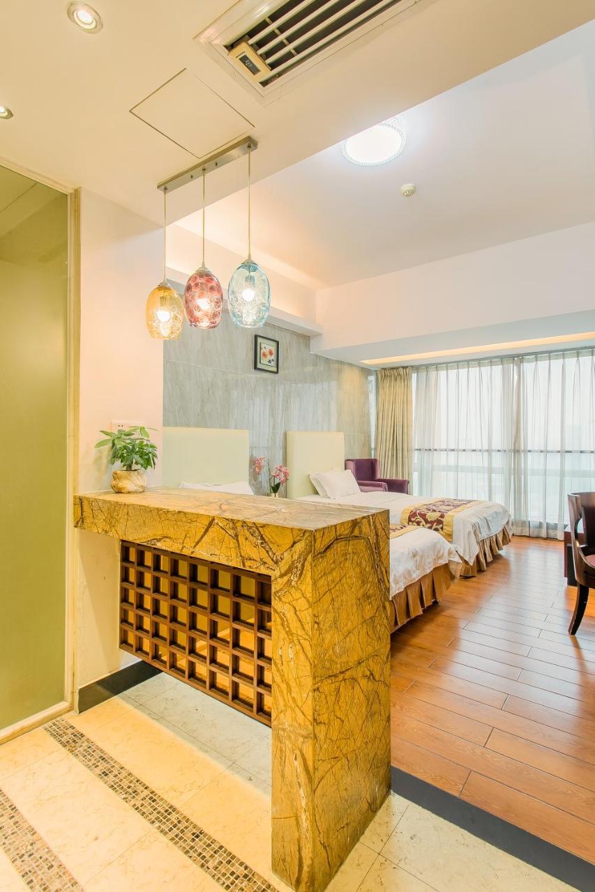 Grand Continental Apartment Guangzhou Buitenkant foto