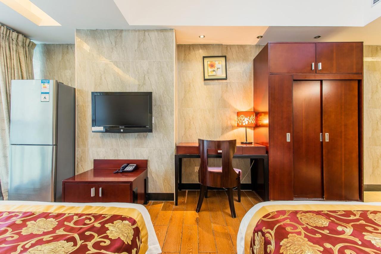 Grand Continental Apartment Guangzhou Buitenkant foto