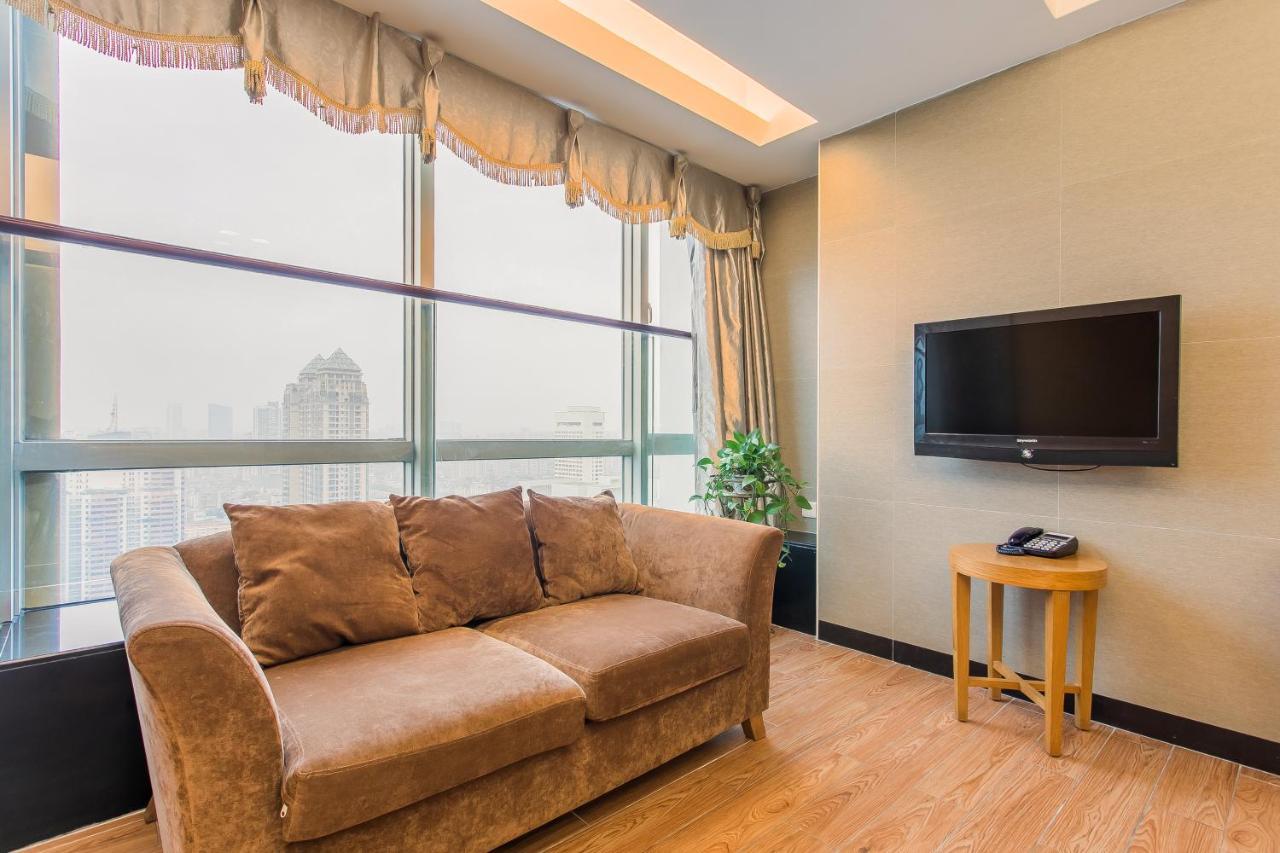 Grand Continental Apartment Guangzhou Buitenkant foto