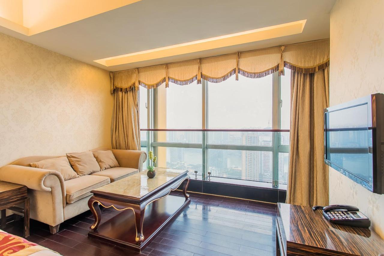 Grand Continental Apartment Guangzhou Buitenkant foto